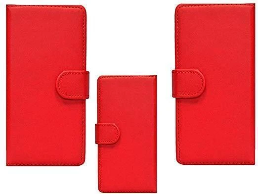 SAMSUNG J4 CORE AND J4 PLUS 2018 BOOK CASE RED